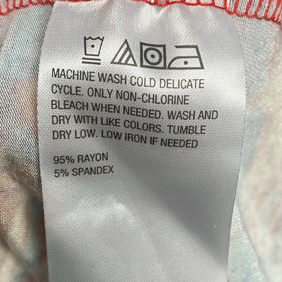 Colleen Lopez 3/4-Sleeve Knit Maxi Dress Women's XL Artsy Summer Beachy Vacation - Picture 11 of 11